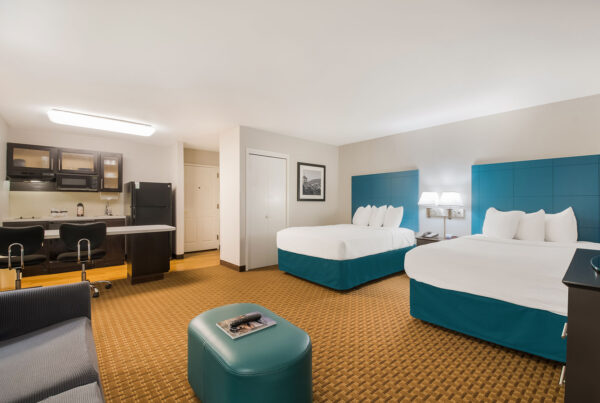 Extended stay hotels Chattanooga two queen beds